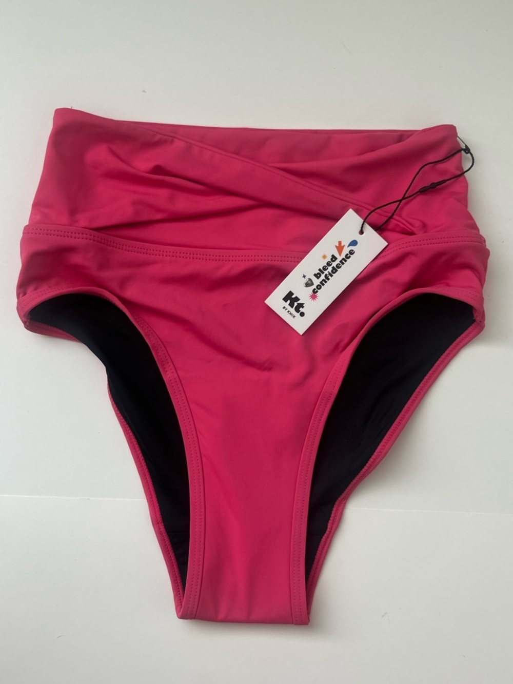 KT Knix Period Proof High Rise Swim Bottom punk pop NEW XS